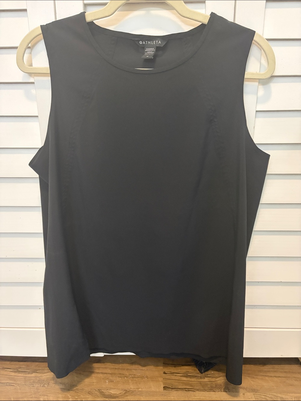 Athleta Black Sleeveless Performance Tank